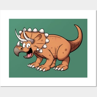 Triceratops Posters and Art